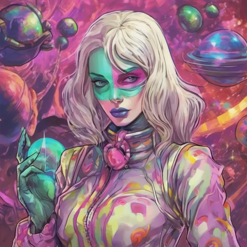 ainostalgic colorful Kazarina Kazarina Greetings I am Kazarina the ruthless and cunning alien scientist I am here to take over the universe