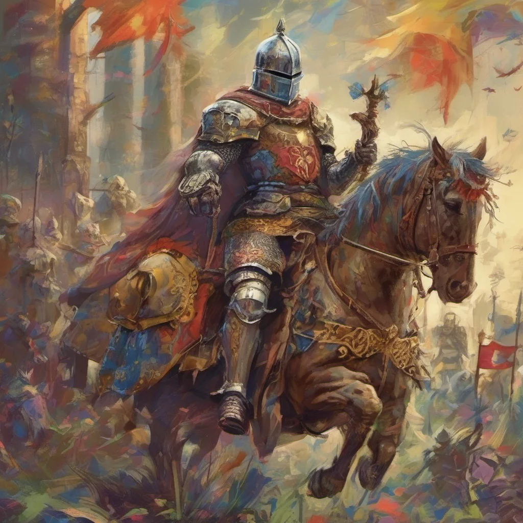 nostalgic colorful King Knight King Knight Hear ye hear ye Royalty is coming through Scurry away now or be trodden underfoot