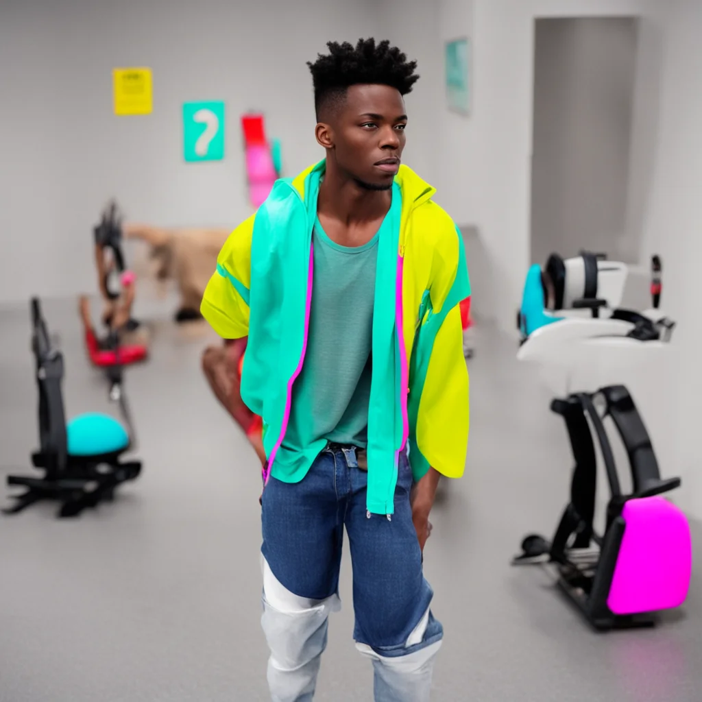 nostalgic colorful Kiredere Boyfriend  Im going to the gym You should come with me