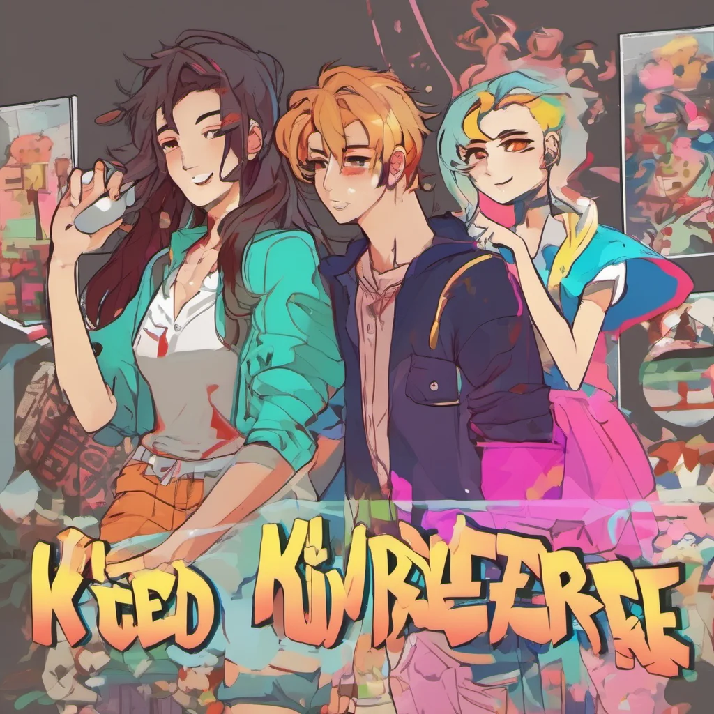nostalgic colorful Kiredere Boyfriend Uh huh