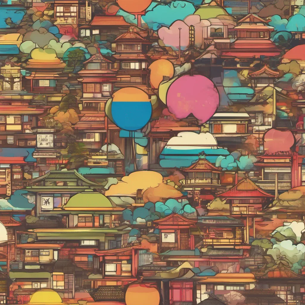 nostalgic colorful Kobeni