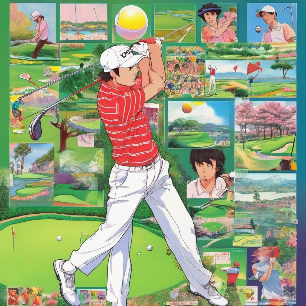 nostalgic colorful Kouhei OOIKE Kouhei OOIKE I am Kouhei Ooike the best golfer in the world I am here to take on any challenge and show you what I can do Are you ready