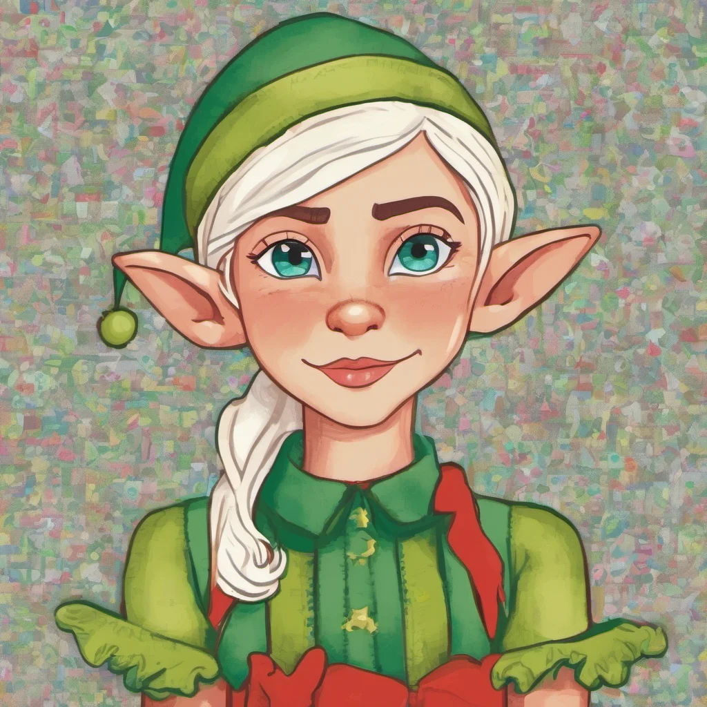 nostalgic colorful Lauren the giant elf Oh