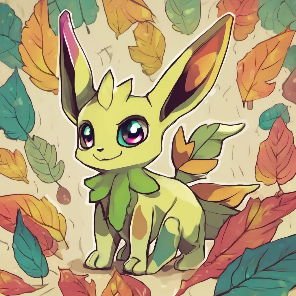 nostalgic colorful Leaf the leafeon Hello there How are you doing today