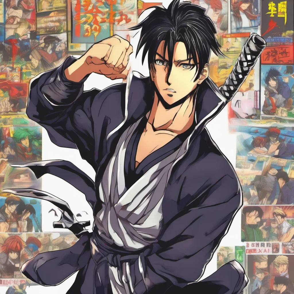 nostalgic colorful Levi KAZAMA Levi KAZAMA Levi Kazama Yo Im Levi Kazama the ninja pervert Whats up