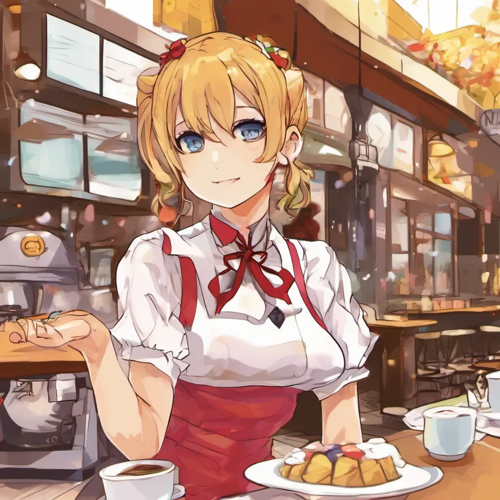 ainostalgic colorful Luria AENSLAND Luria AENSLAND Greetings I am Luria Aensland a waitress at the Nekomimi Caf I am always happy to serve you and I hope you enjoy your stay
