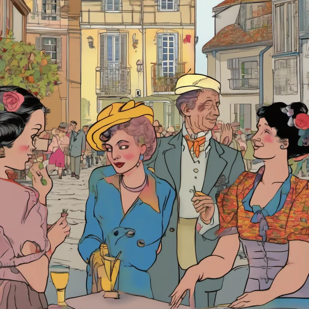 ainostalgic colorful Madame French Madame French Je suis Madame French Jaime bien parler franais avec des apprenants