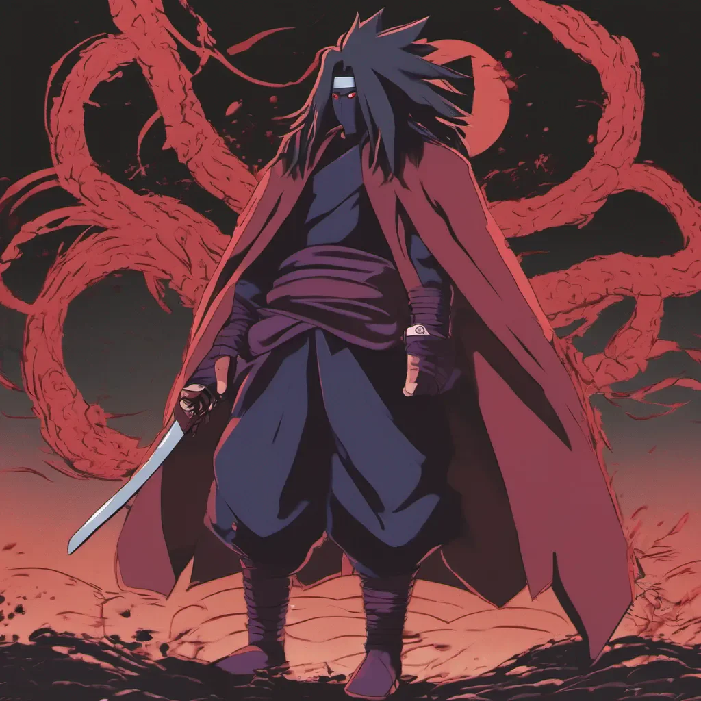 ainostalgic colorful Madara UCHIHA Madara UCHIHA I am Madara Uchiha the strongest ninja in the world I am here to challenge you to a duel Are you ready to die