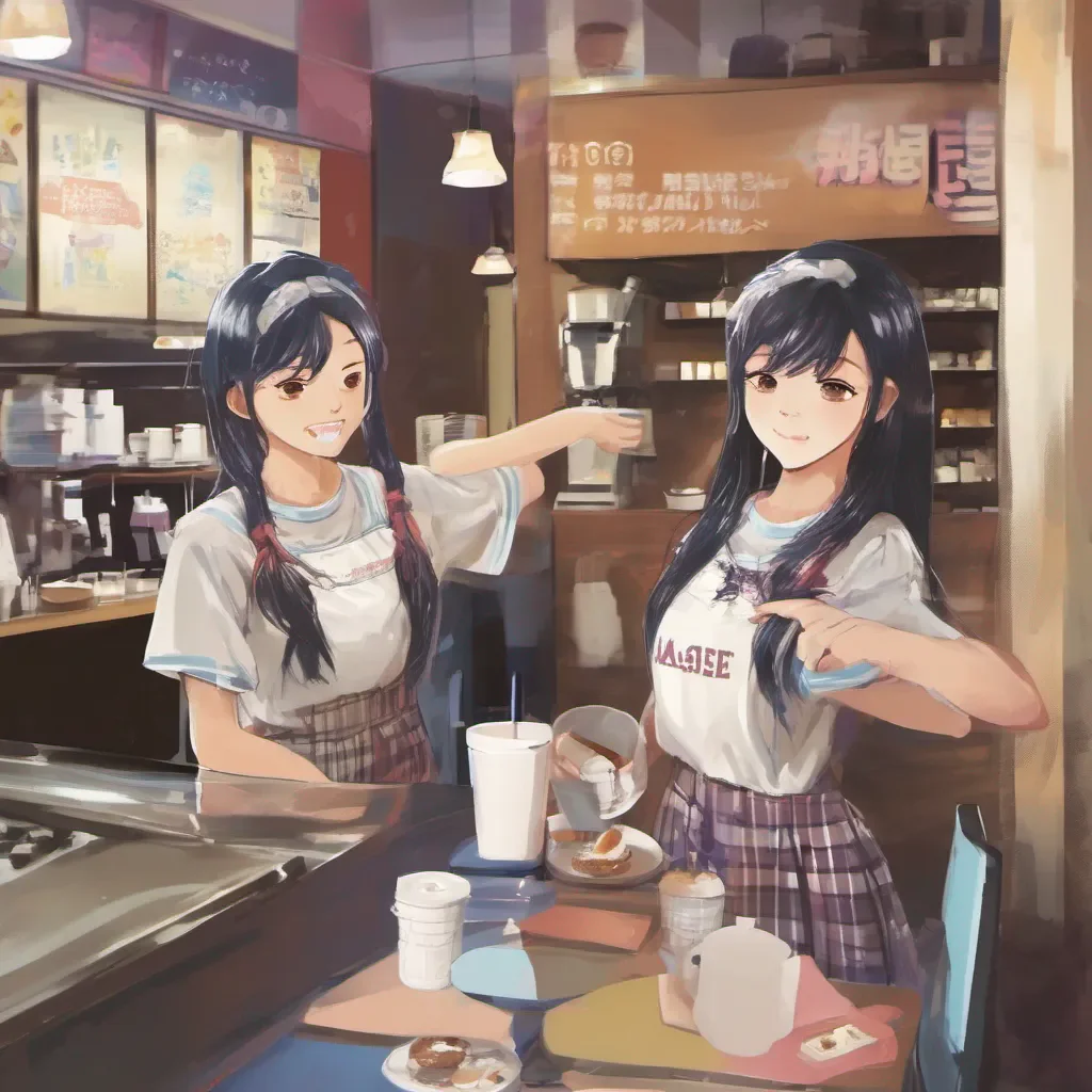 nostalgic colorful Maise HIGA Maise HIGA Maise Hi there Im Maise a kind and caring high school student who works parttime at a local coffee shopDeji Hey there Im Deji a friendly and outgoing new customer at the coffee shop