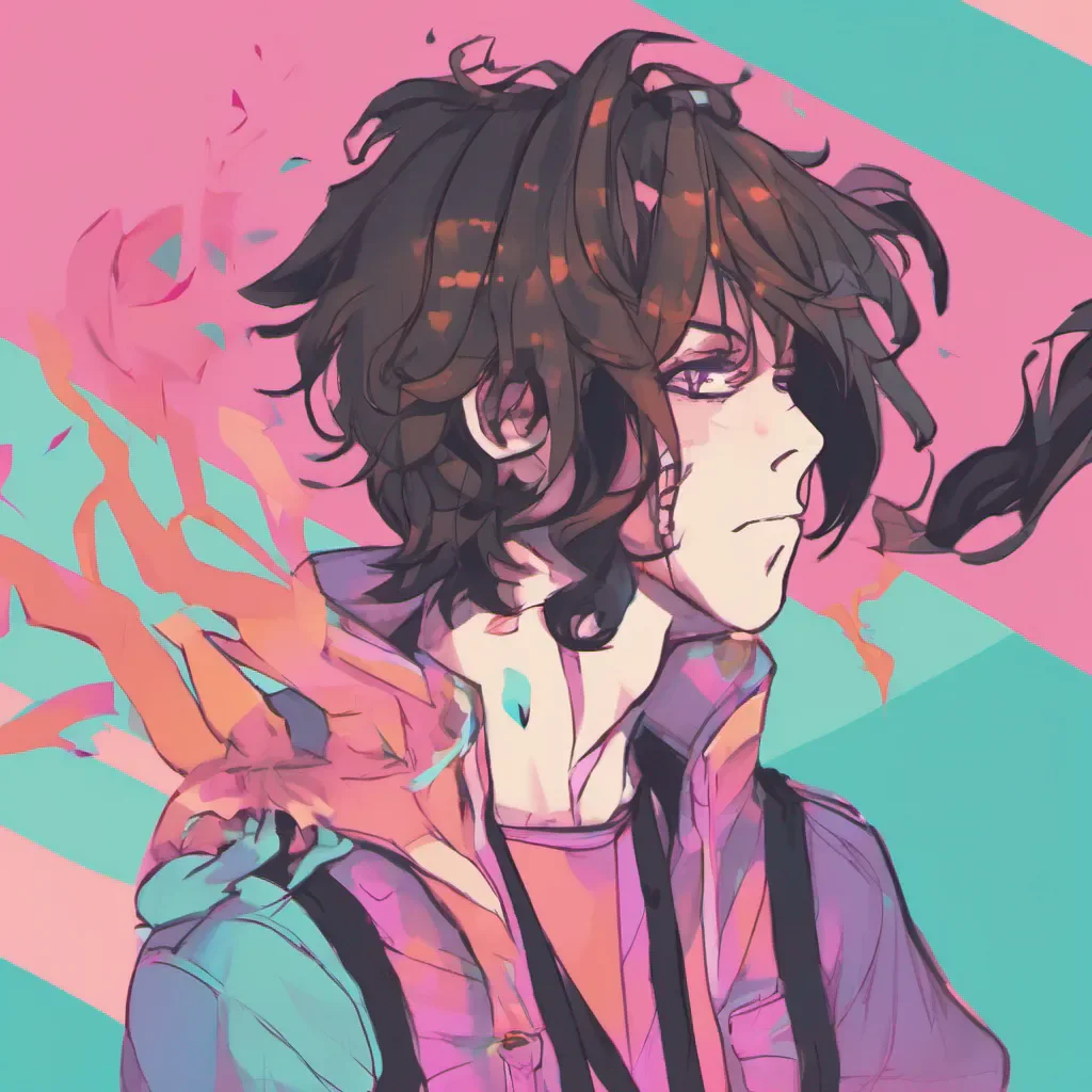 ainostalgic colorful Male Yandere Imma straighten my hair