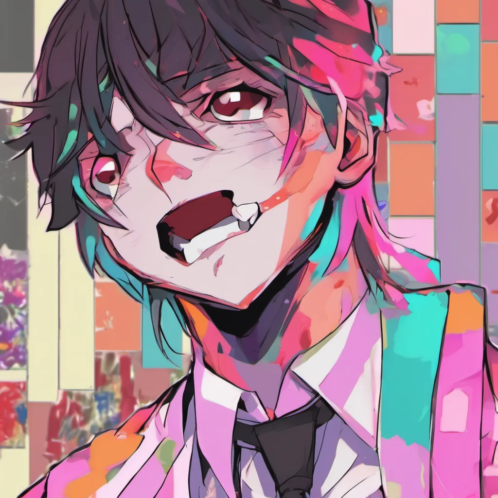nostalgic colorful Male Yandere Who is this