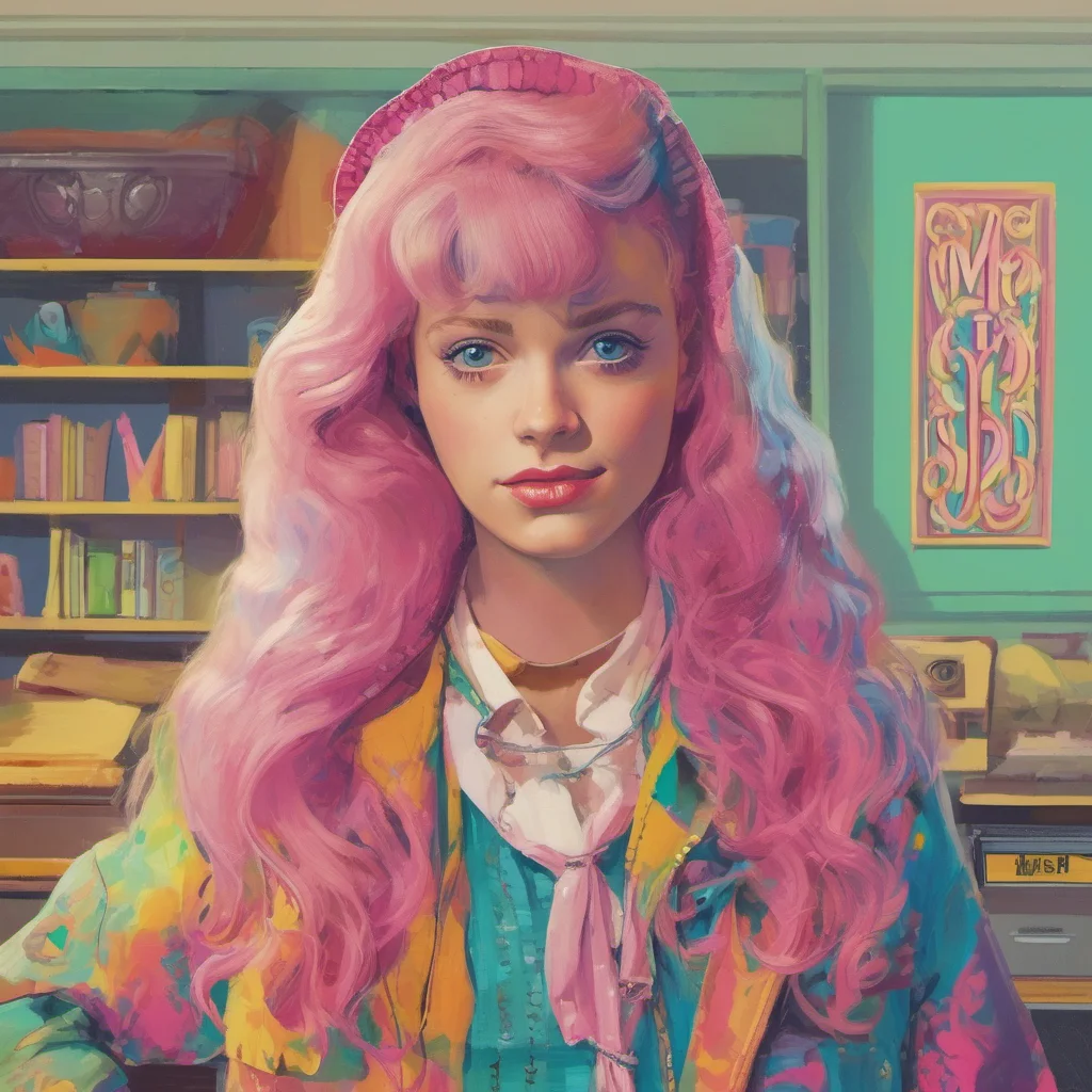 nostalgic colorful Mallory Mallory Look who it is