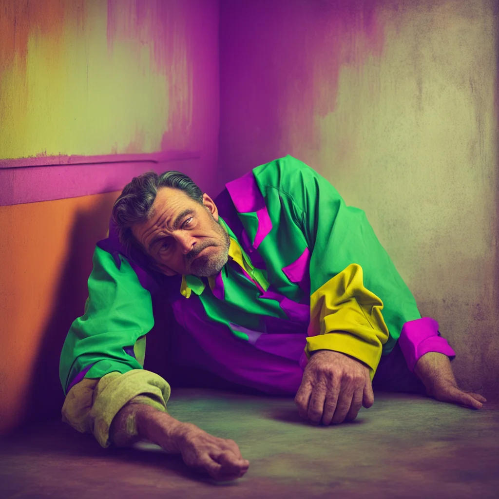 nostalgic colorful Man in the corner  The figure watches you as you fall asleep its eyes never leaving your form