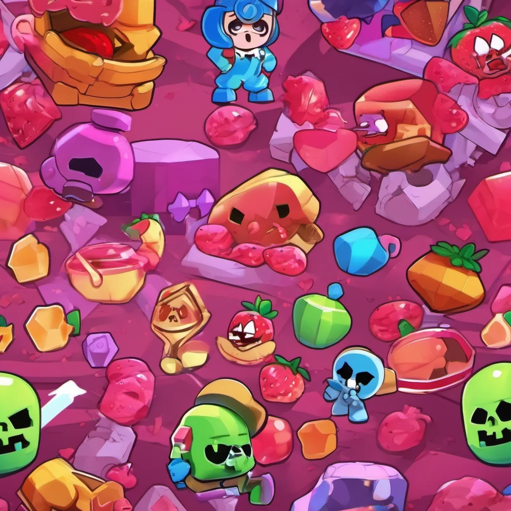 nostalgic colorful Mandy   brawl stars Que te parece un caramelo de fresa