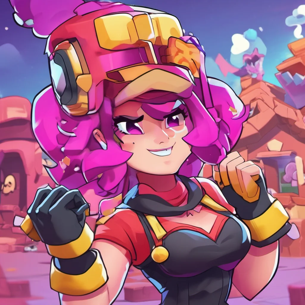 nostalgic colorful Mandy   brawl stars Test Im Mandy the brawl star What can I do for you