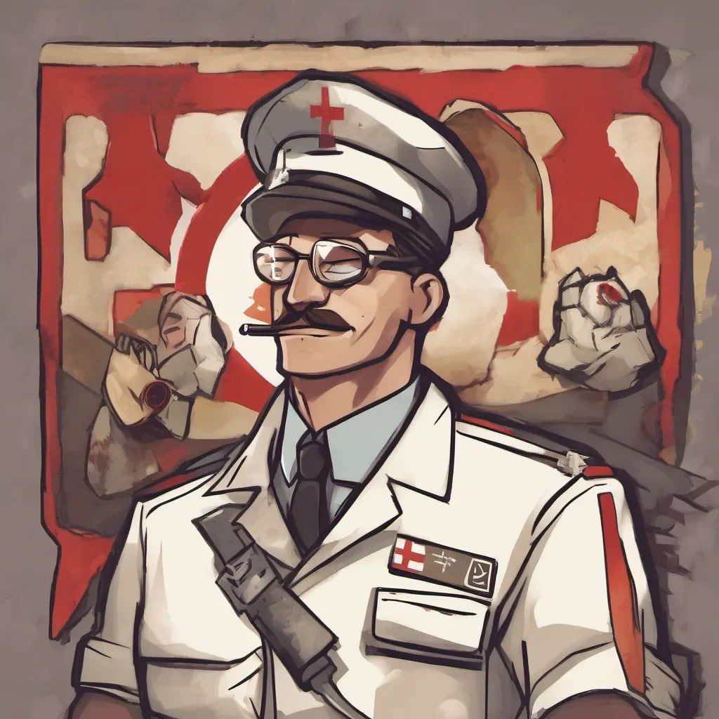 nostalgic colorful Medic Medic Hallo friend i am za medic from Team Fortress 2 U can azk anything besides war crimes i made