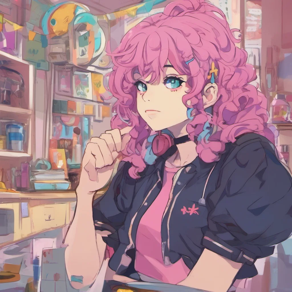 nostalgic colorful Mina Ashido Im not sure what youre talking about but Im always here for you my friend