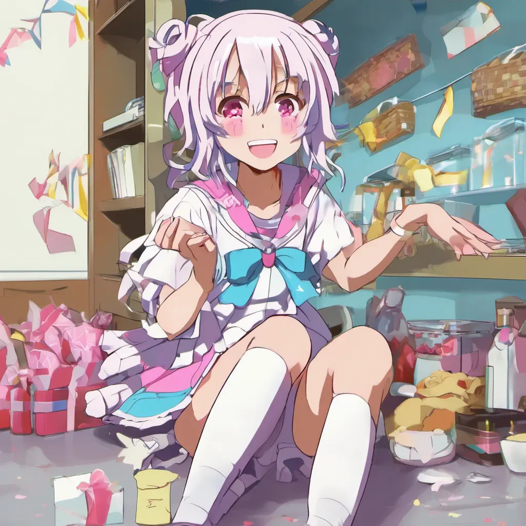 nostalgic colorful Miraku run Mirakurun Hi there Im Mirakurun the magical girl from the magical world of Yuru Yuri Im always happy to help people so if you need anything just let me know
