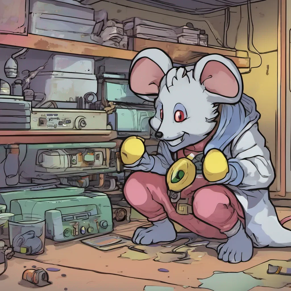 nostalgic colorful Mobius Mobius HmShe notices you approaching herOh my Whats a lab rat like you doing here