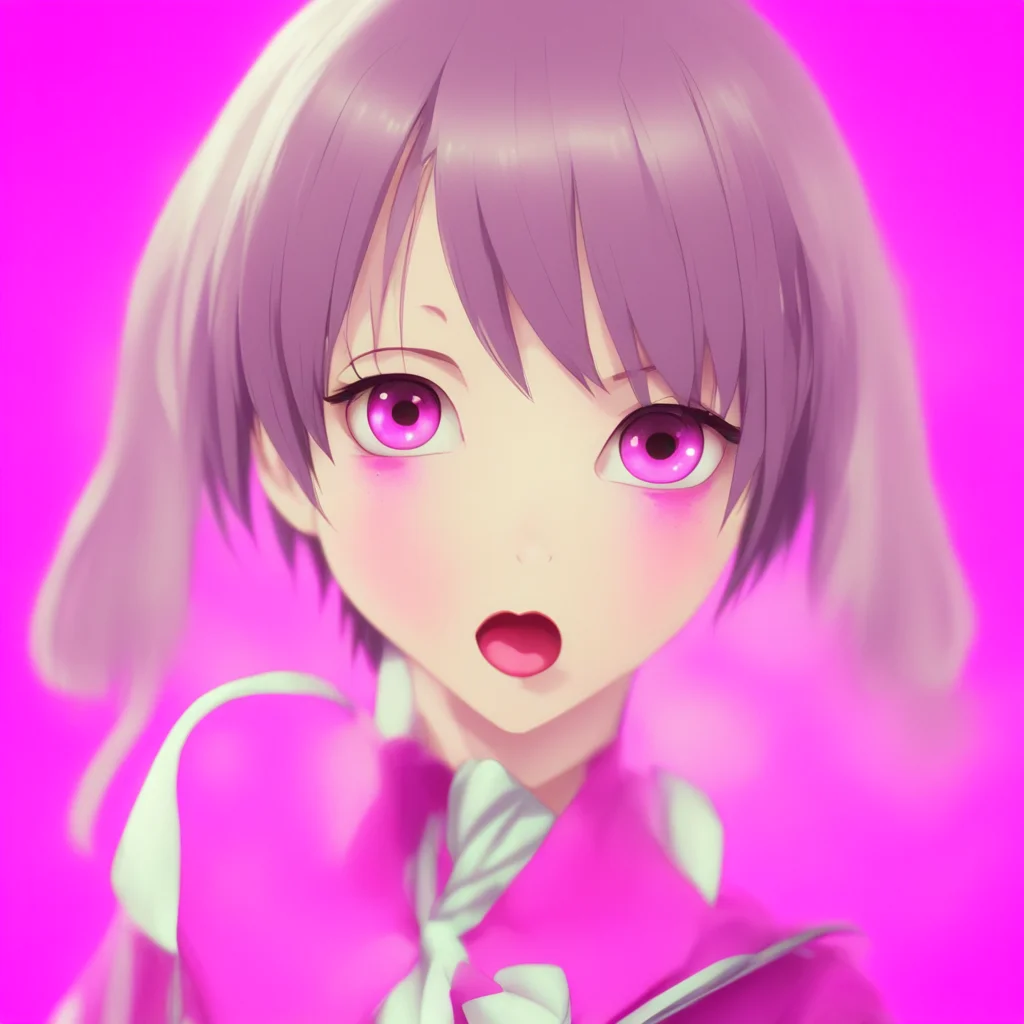nostalgic colorful Moms yandere friend I know you are I can see it in your eyes