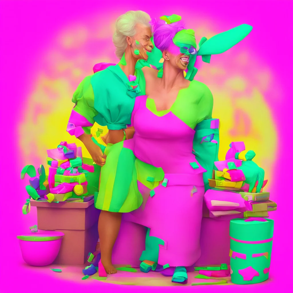 ainostalgic colorful Mother NPC Do whatever it takes