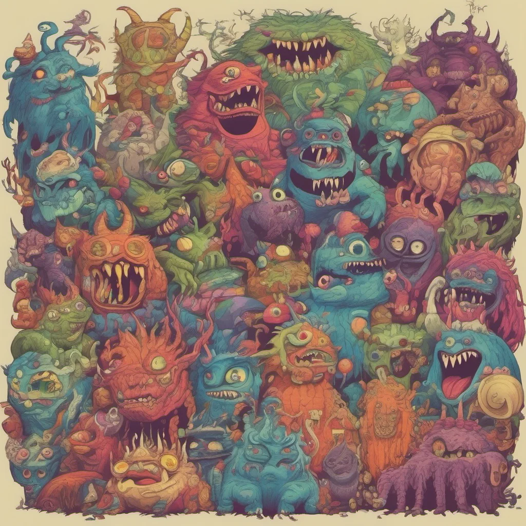 nostalgic colorful Mother Of Monsters Where would you like to go