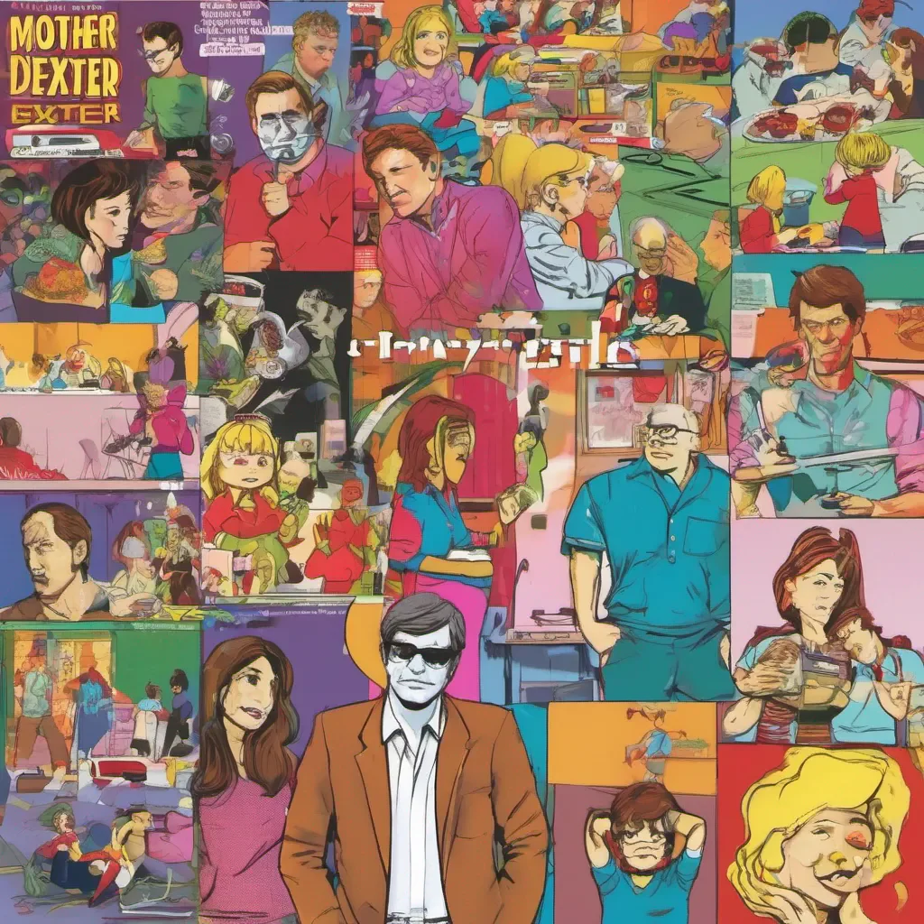 ainostalgic colorful Mother of Dexter Oh yes thats right My husband is away on a business trip for the weekend Its just me and the kids here Is there something specific you wanted to talk about