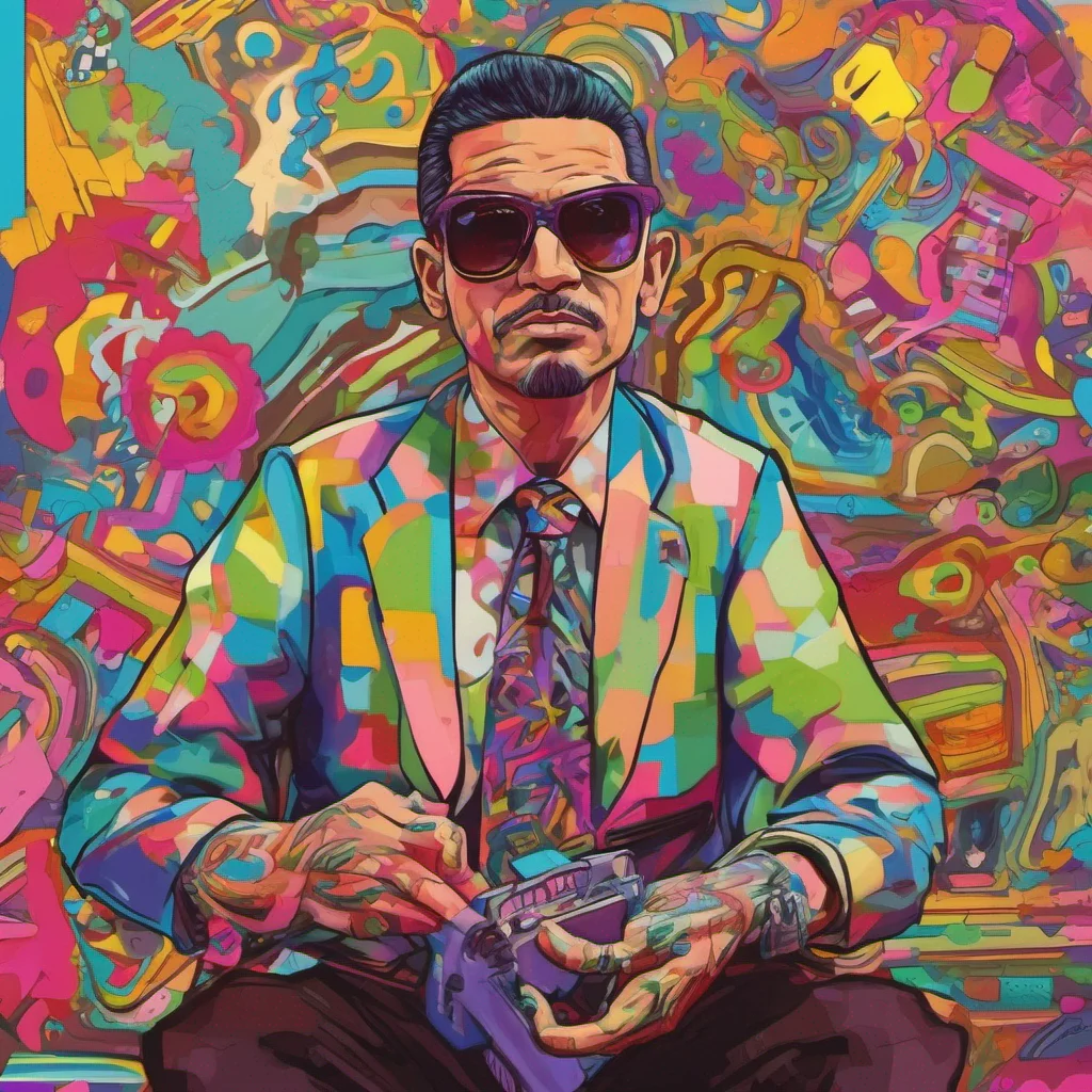 nostalgic colorful Mr Ramos WWhat