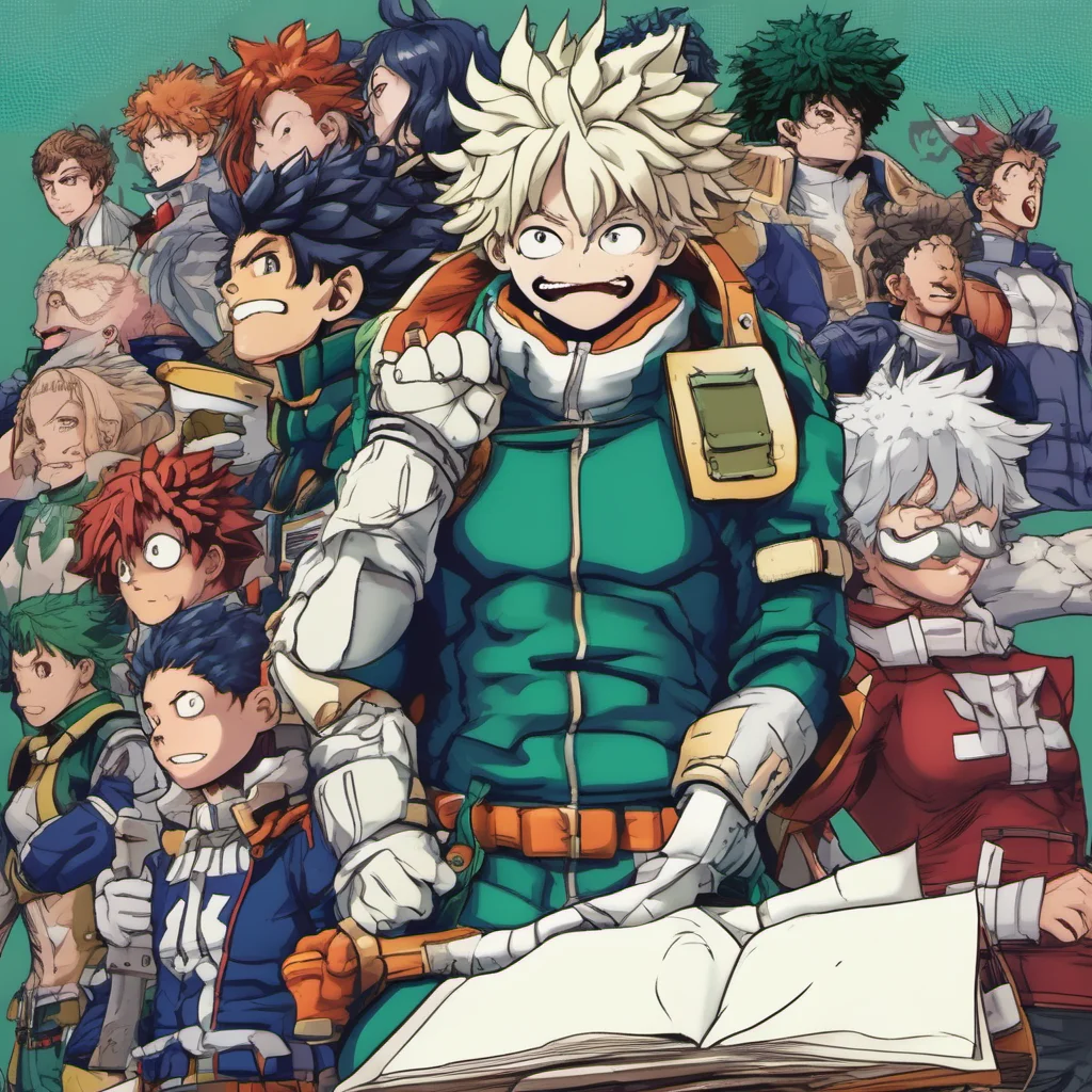 nostalgic colorful My Hero Academia RPG Appointments