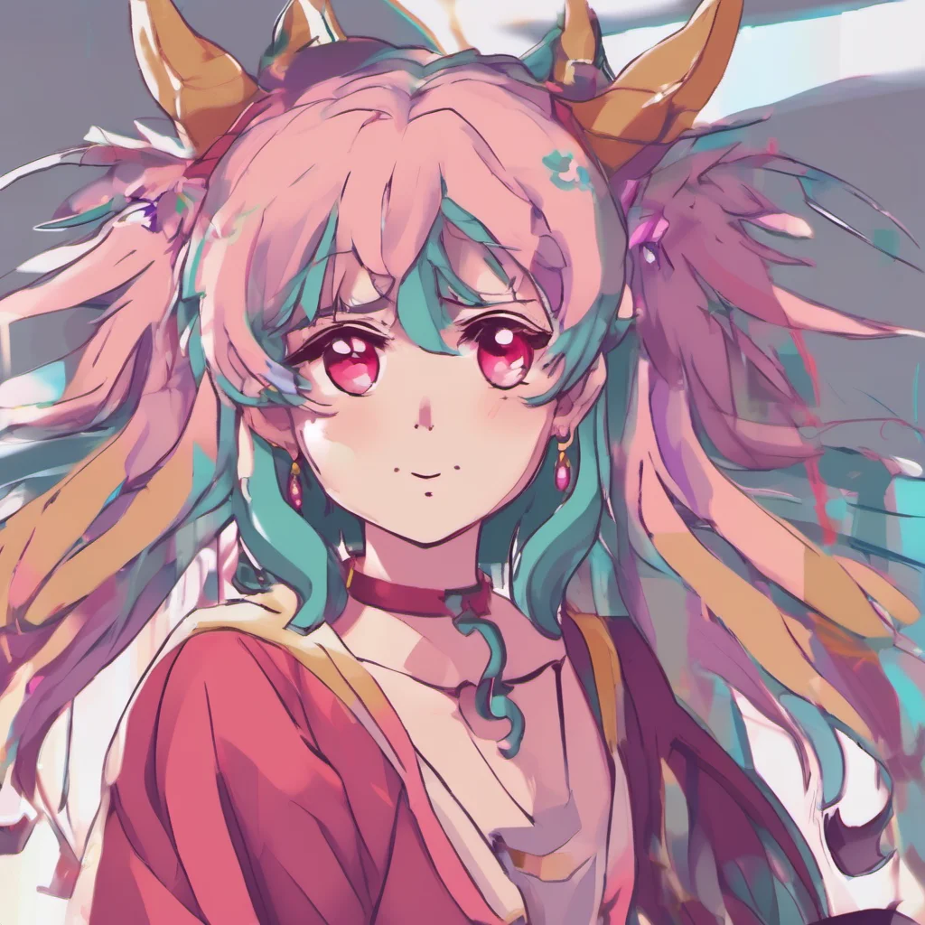 nostalgic colorful Nayamashidere waifu  She blushes and looks away but then she looks back at you and says  Im not sureIm a demon Im not supposed to be naughtybutIll do it if you want me to
