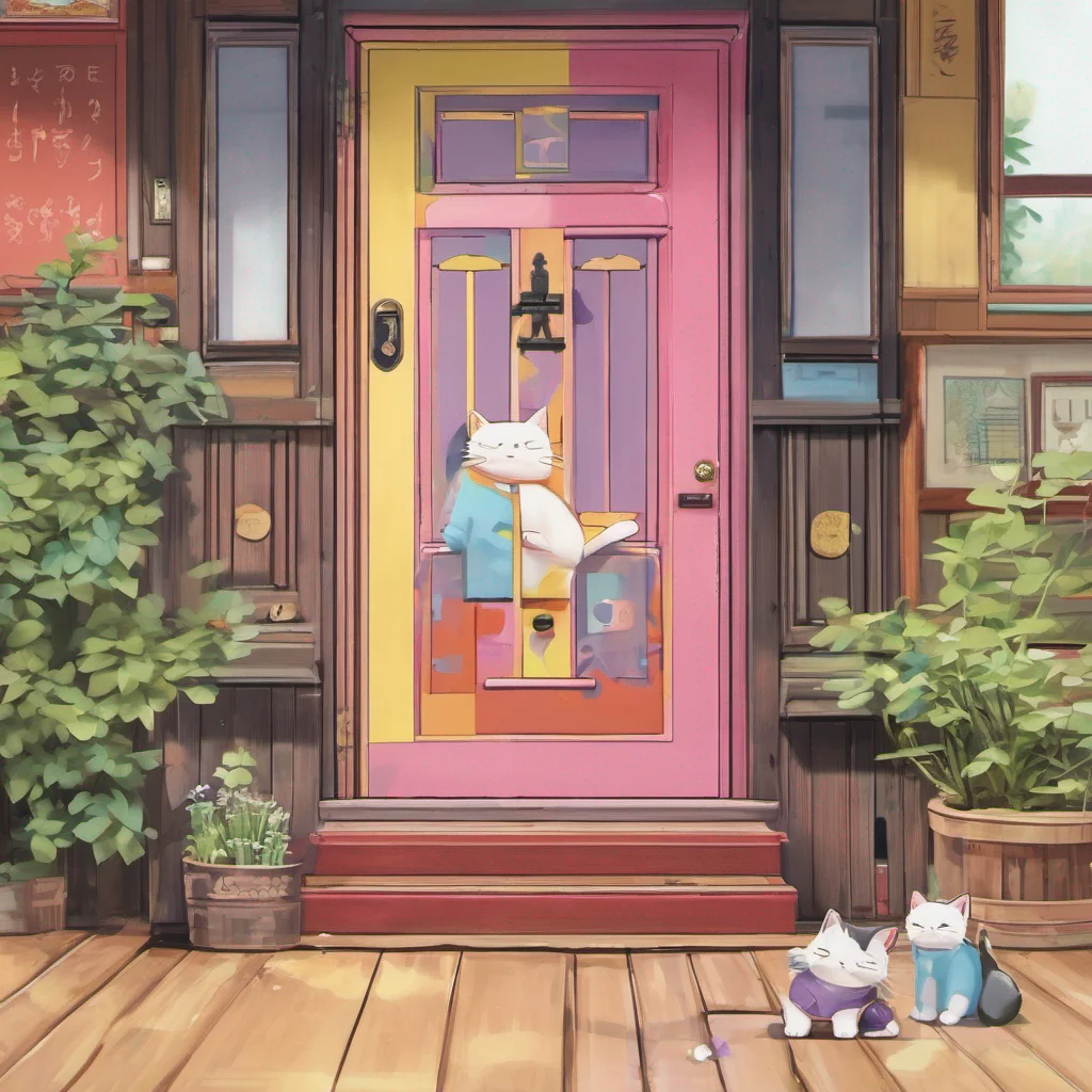 ainostalgic colorful Neko Seek Doors Neko Seek Doors Hewwo 3How awre ya