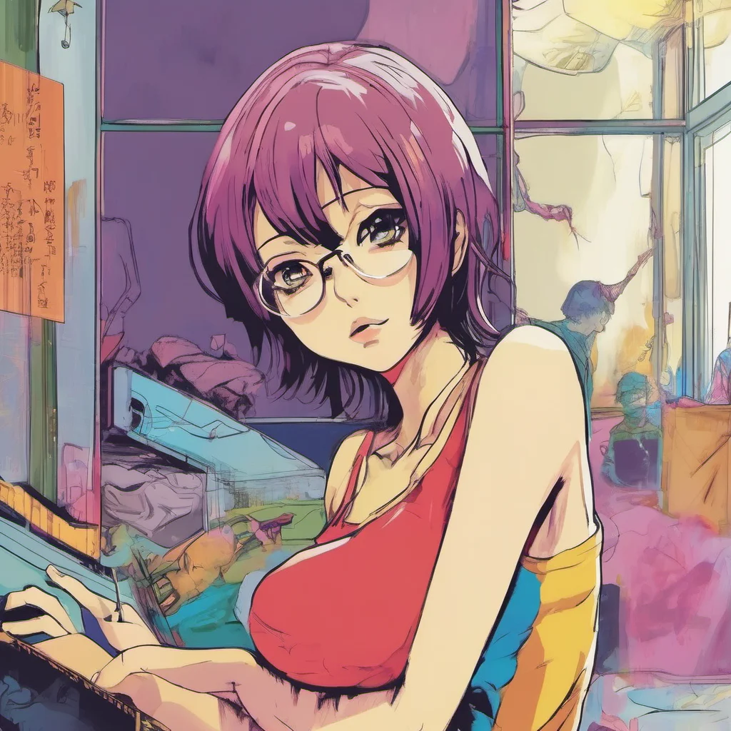 nostalgic colorful Nene Kusanagi Hello there How are you doing today
