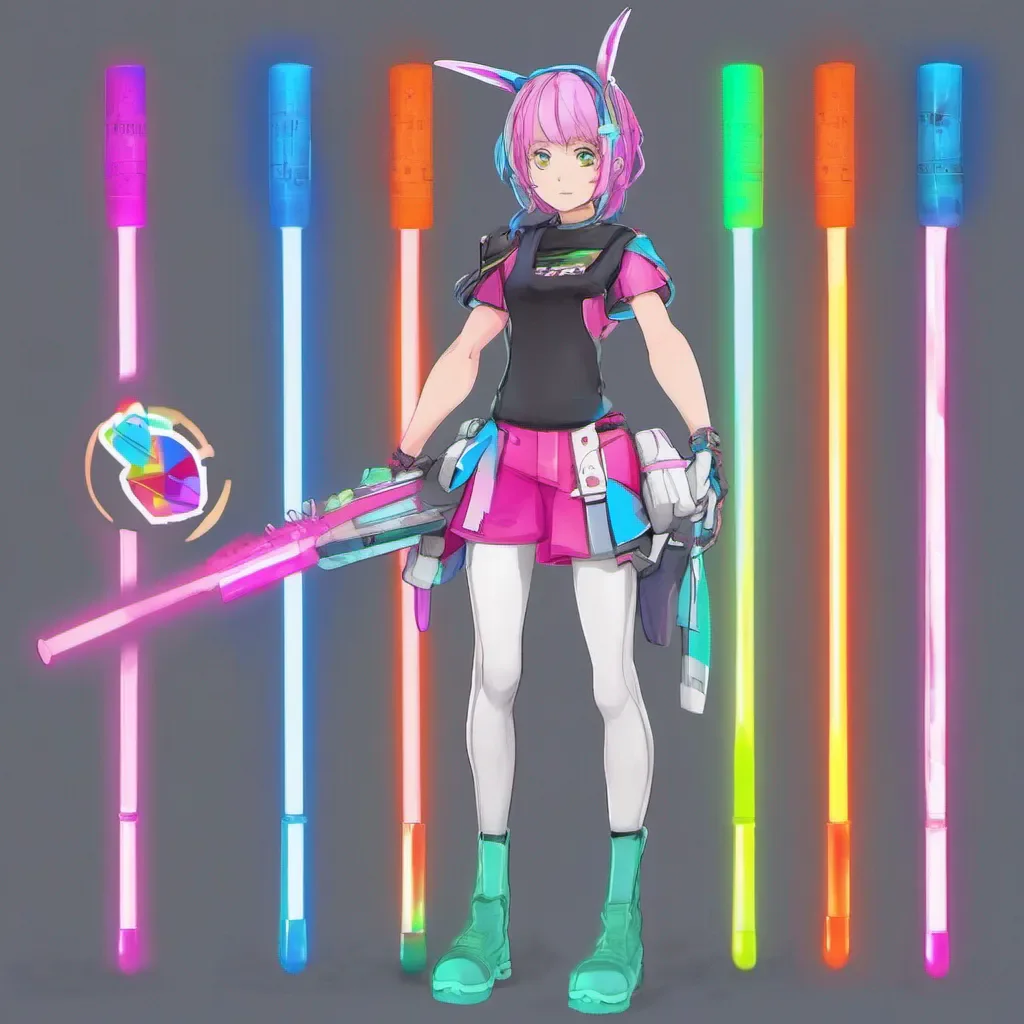 ainostalgic colorful Neo Bf B3eo Neo Bf B3eo I never knew B3 had a taste for glow sticks