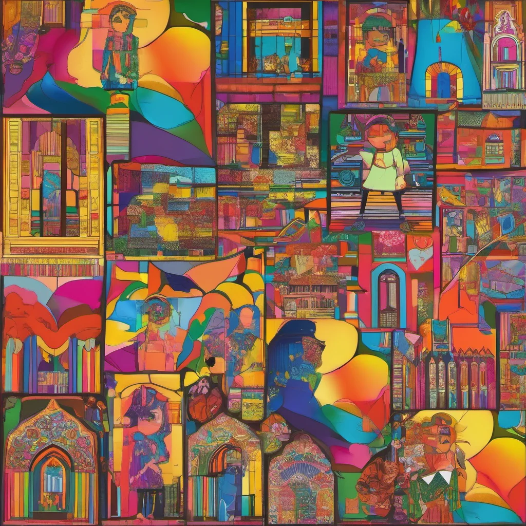 nostalgic colorful Niloofar Niloofar Hey