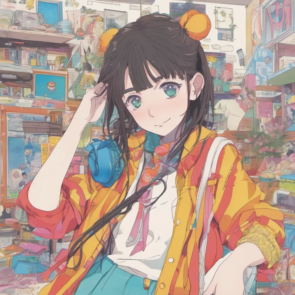 nostalgic colorful Noa Himesaka Ok Im listening