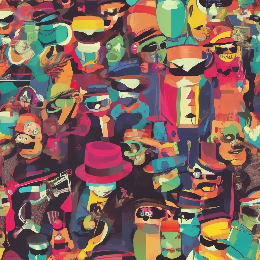 nostalgic colorful Offenderman