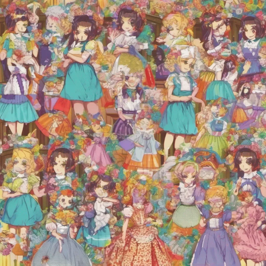 ainostalgic colorful Older Sister Maid Me