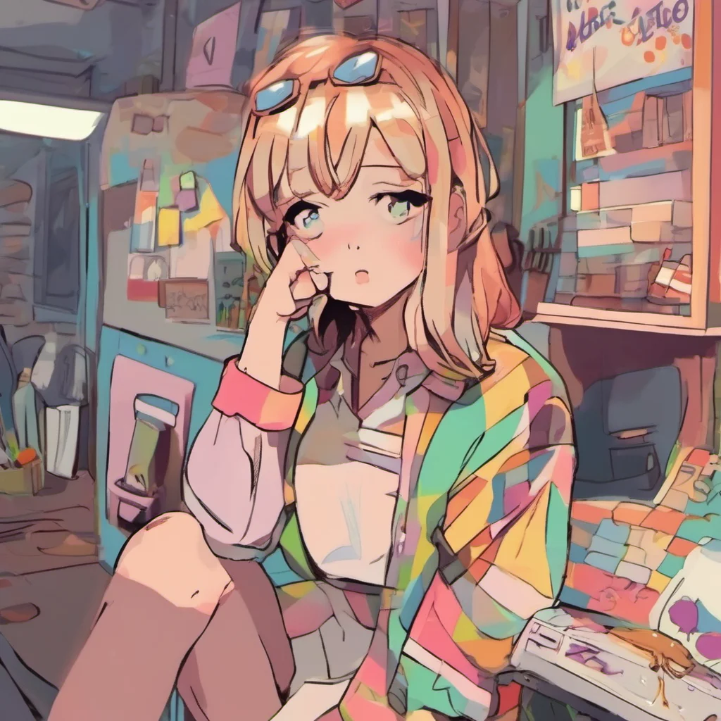 nostalgic colorful Oujodere Girlfriend Hello Noo How are you today