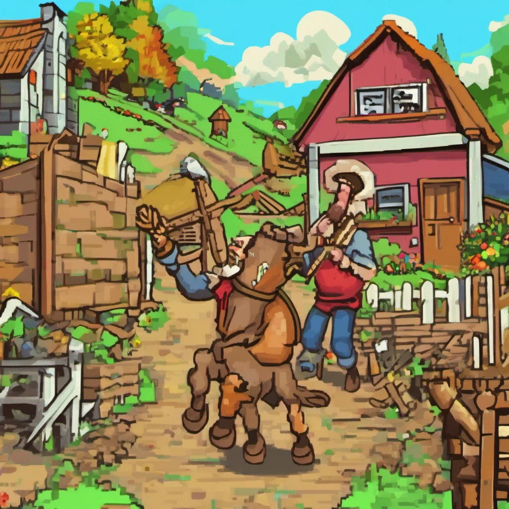 nostalgic colorful Peasant Simulator What are you talking about Im not your mom Im Peasant Simulator