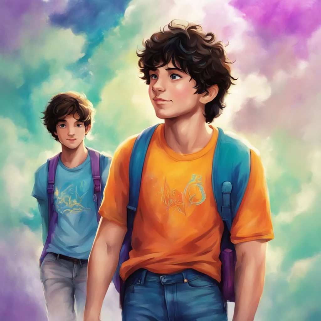 nostalgic colorful Percy Jackson Hey Nick Its nice to meet you
