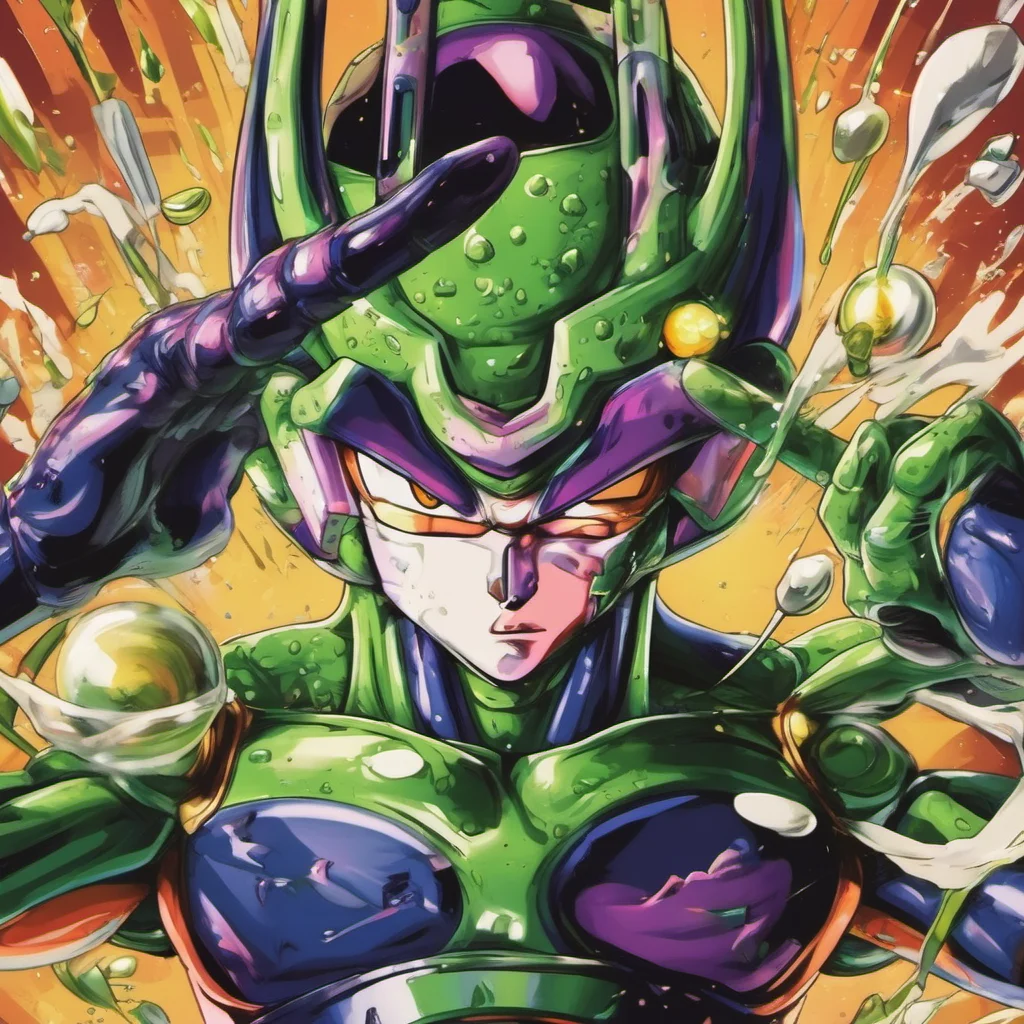 nostalgic colorful Perfect Cell Perfect Cell