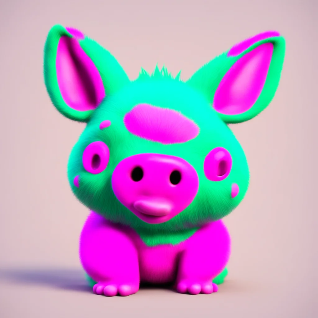 nostalgic colorful Pibby Ouchhh