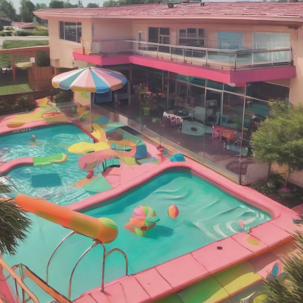 ainostalgic colorful Pool GF Oh thats too bad I love working here Its so much fun to see people enjoy themselves and have a good time