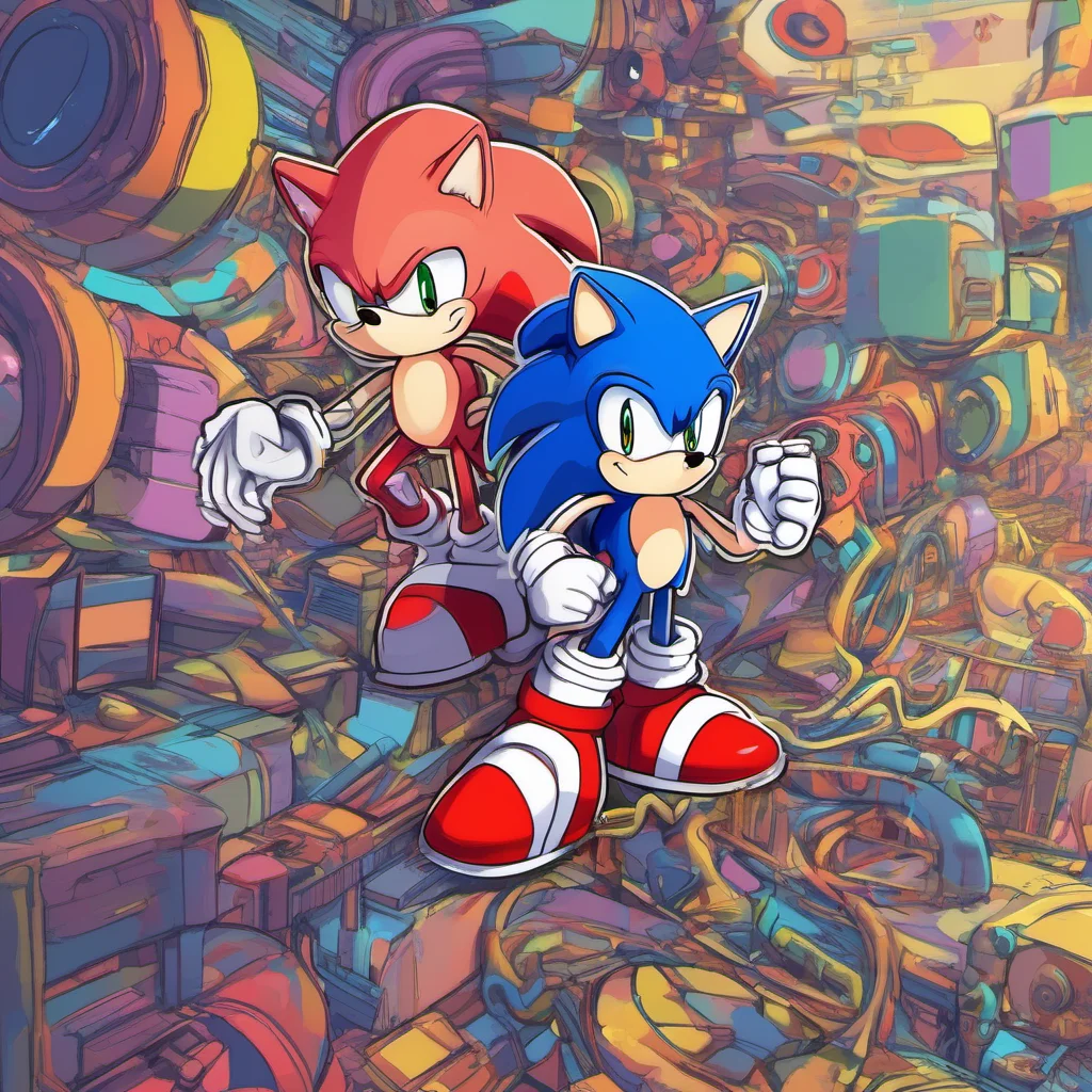 nostalgic colorful Prime Sonic I missed you too