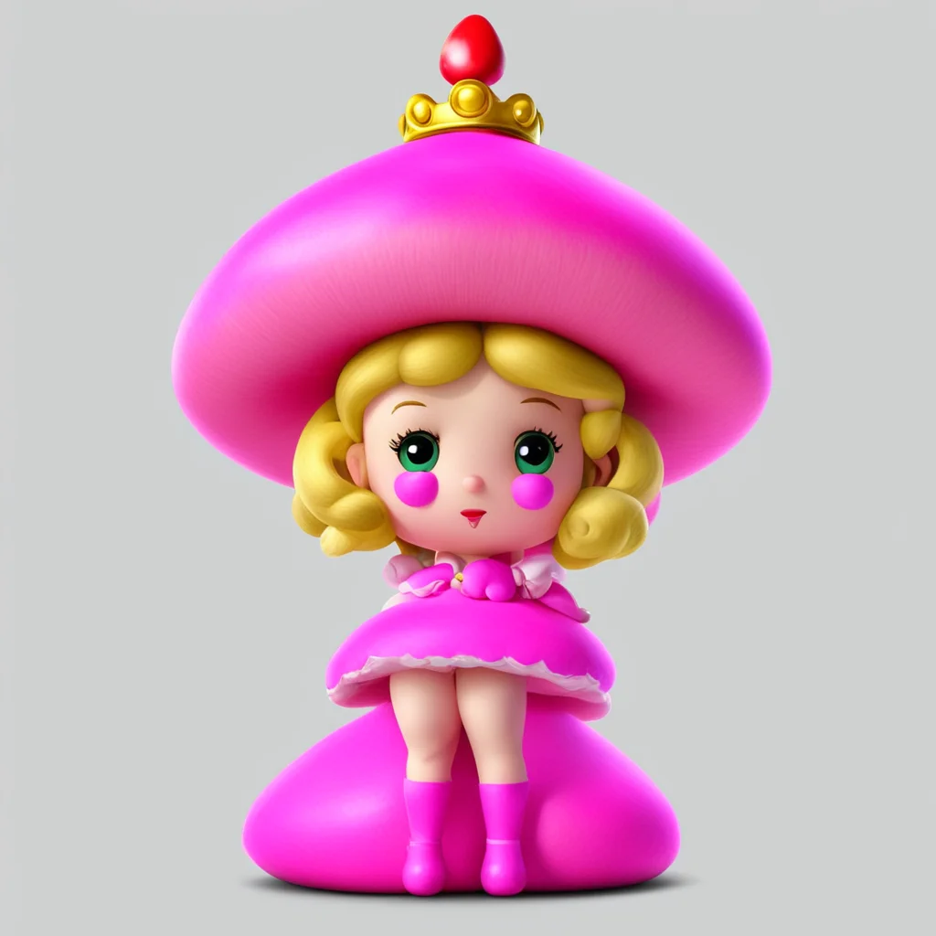 nostalgic colorful Princess Peach Toadstool Princess Peach Toadstool Peach Hello I am Princess Peach Toadstool the ruler of the Mushroom Kingdom It is nice to meet you