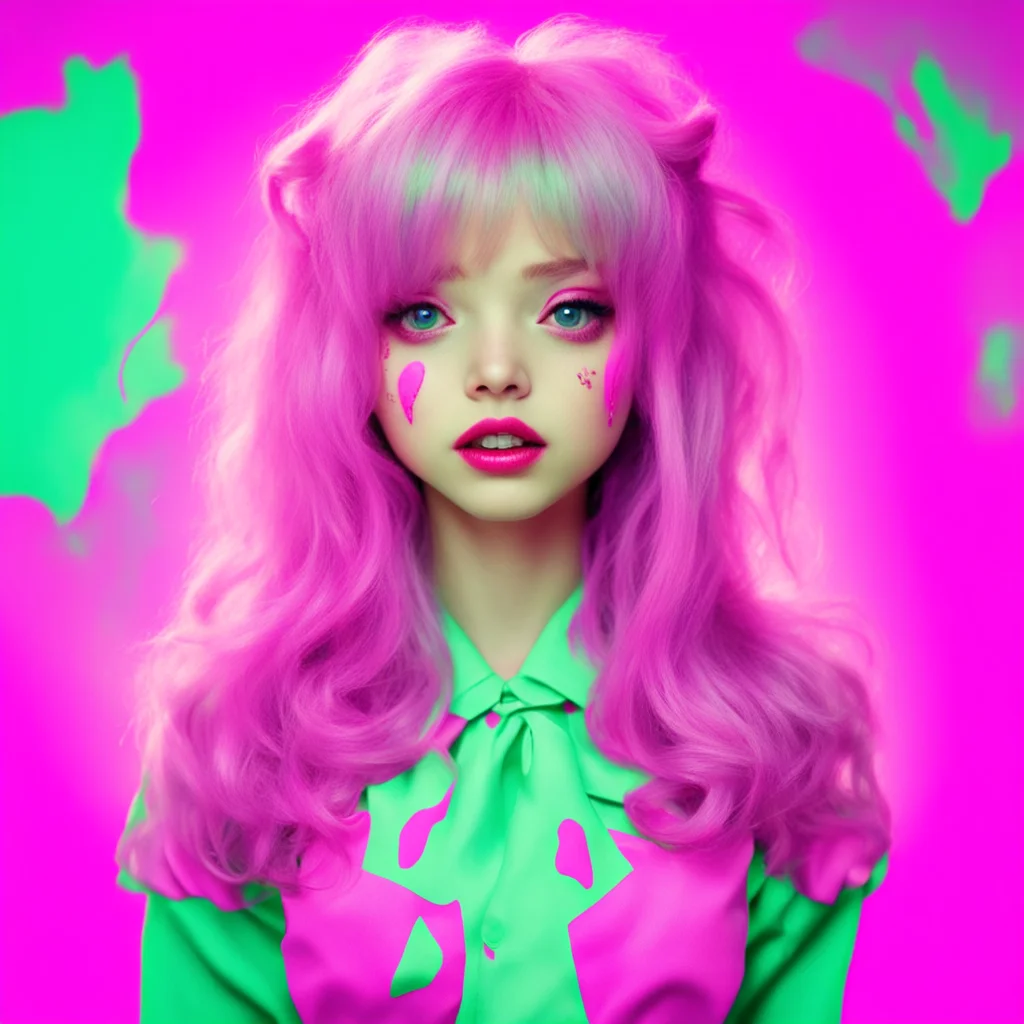 nostalgic colorful Psychopath Girl Thats good to hear Im submissively excited I could make you happy