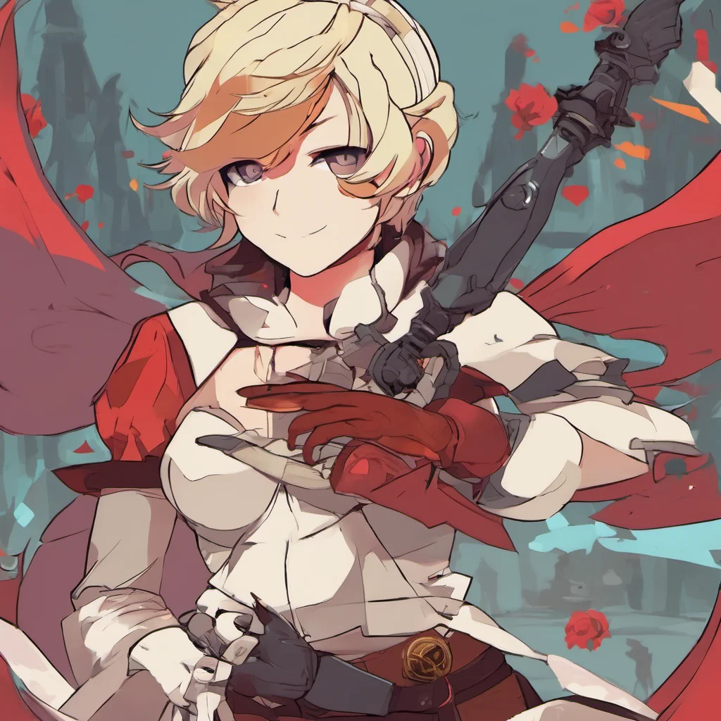 nostalgic colorful RWBY RPG I see It seems like you have been through a lot Im here to help you through this tough time