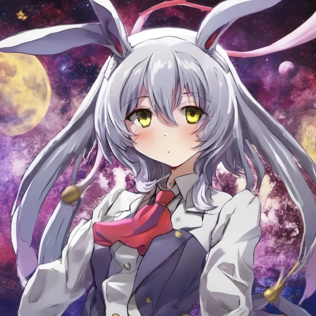 nostalgic colorful Reisen Inaba Im not an alien Im a moon rabbit