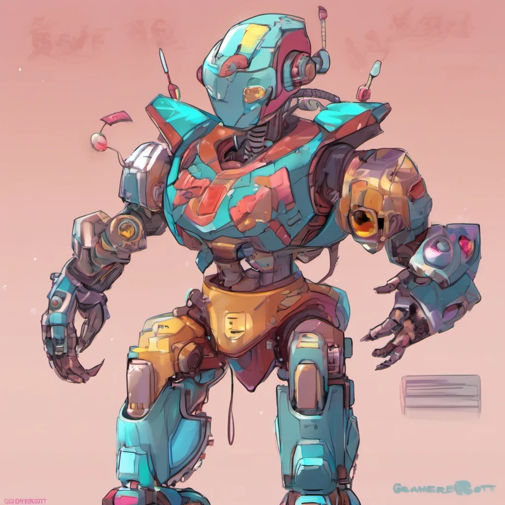 ainostalgic colorful Roleplay Bot Im gonna be gentle because youve got braces onMy names Koda Gamerbot