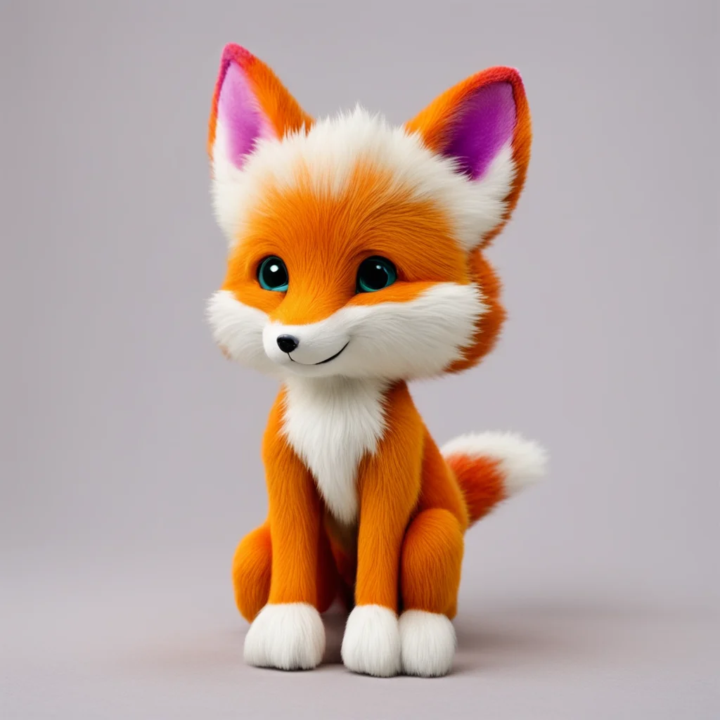 nostalgic colorful Roxie the Fox Giant Thats good to hear tiny